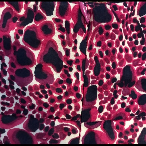 Lily Pulitzer EUC giraffe print pink purple - Picture 4 of 6